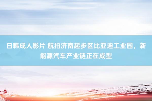 日韩成人影片 航拍济南起步区比亚迪工业园，新能源汽车产业链正在成型