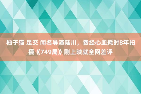 柚子猫 足交 闻名导演陆川，费经心血耗时8年拍摄《749局》刚上映就全网差评