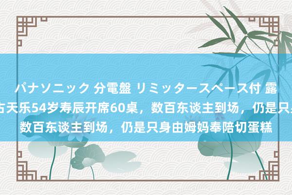 パナソニック 分電盤 リミッタースペース付 露出・半埋込両用形 古天乐54岁寿辰开席60桌，数百东谈主到场，仍是只身由姆妈奉陪切蛋糕