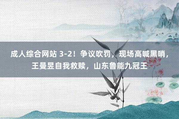 成人综合网站 3-2！争议吹罚，现场高喊黑哨，王曼昱自我救赎，山东鲁能九冠王