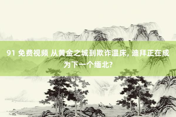 91 免费视频 从黄金之城到欺诈温床， 迪拜正在成为下一个缅北?