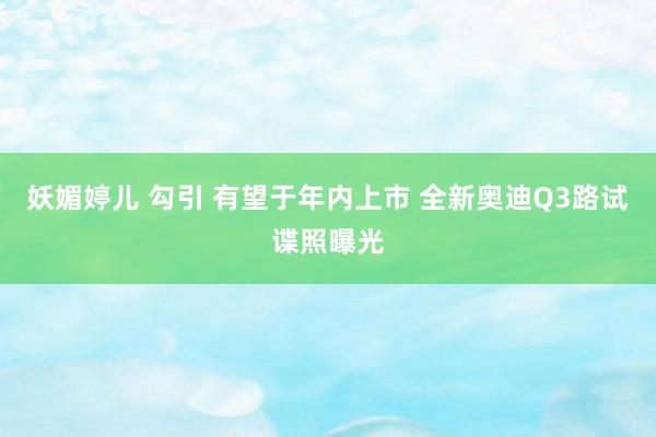 妖媚婷儿 勾引 有望于年内上市 全新奥迪Q3路试谍照曝光